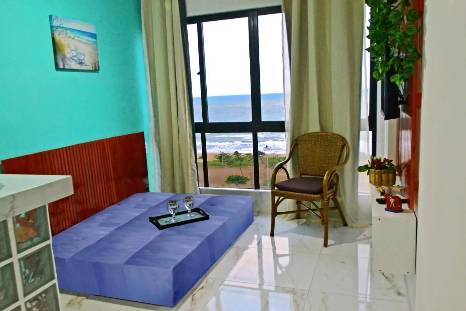 Charmoso Apartamento - Vista Mar - Boa Viagem Recife Brasil
